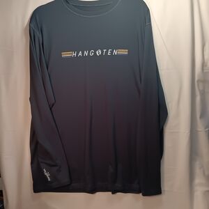 Hang Ten Men's Navy Long Sleeve Shirt